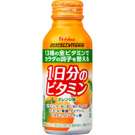 ハウスウェルネスフーズ PERFECT VITAMIN 1日分のビタミン オレンジ味 １２０ｍｌ