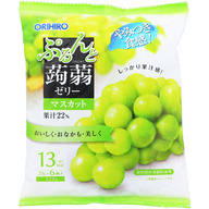 オリヒロプランデュ ぷるんと蒟蒻ゼリーパウチ マスカット ２０ｇ×６個