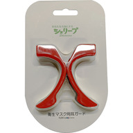 三和 衛生マスク用耳ガード 赤・白・グレー ＦＬ‐００１０１