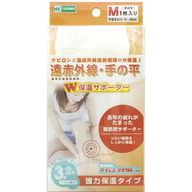 ＭＫＣ遠赤Ｗ保温サポーター手の平 Ｍ