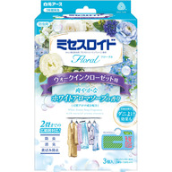 白元アース ミセスロイドフローラルウォークインクローゼット用Ｗ ３個