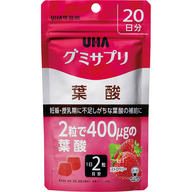 ユーハ味覚糖 ＵＨＡグミサプリ 葉酸 ２０日分ＳＰ ４０粒