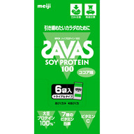 明治 ザバス ソイプロテイン１００ ココア トライアルタイプ １０．５ｇ×６