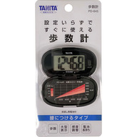 タニタ 歩数計ＰＤ６４５　ブラック ＢＫ
