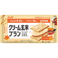 アサヒグループ食品株式会社 クリーム玄米ブラン メープル ２枚×２袋