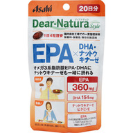 アサヒグループ食品株式会社 Dear－Natura Style EPA×DHA・ナットウキナーゼ ８０粒