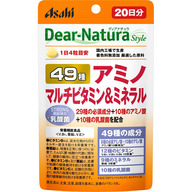 アサヒグループ食品株式会社 Dear－Natura Style 49種アミノマルチビタミンミネラル ８０粒（２０日分）