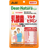 アサヒグループ食品株式会社 ディアナチュラスタイル 乳酸菌×マルチビタミン １２０粒（６０日分）