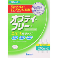日本アルコン オプティフリー ツインパック ２４０ｍｌ×２ （医薬部外品）