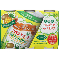 大正製薬 コバラサポート ふくらみｐｌｕｓ キウイ・パイン風味 １８５ｍｌ×６缶